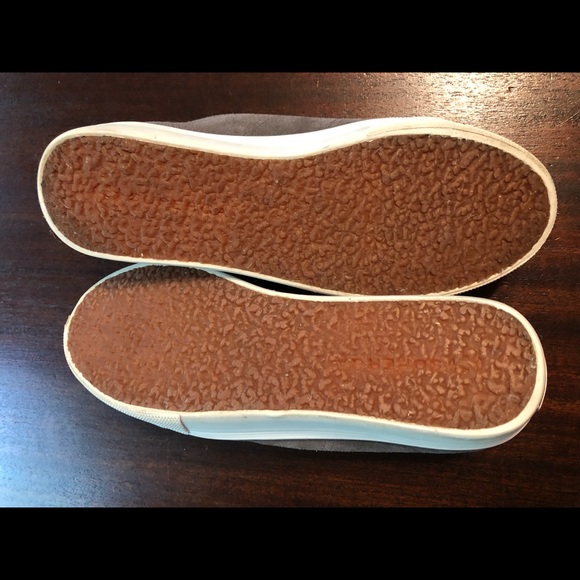 Superga platform grey fur lined suede size 8 - Picture 8 of 9